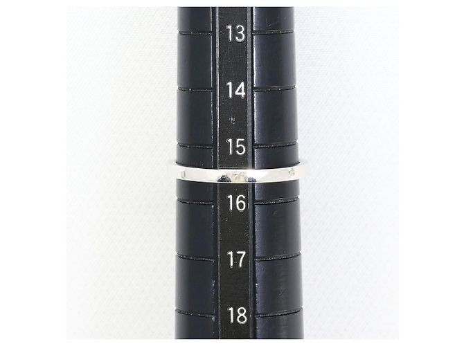 Autre Marque Platin-Saphir-Bandring - Ansicht 5