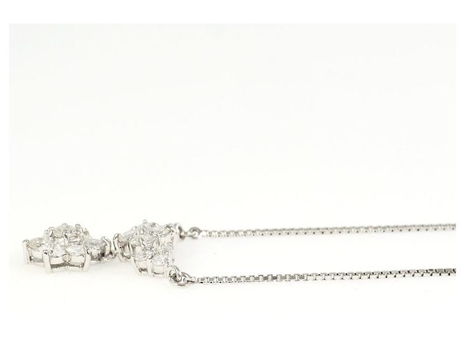 Autre Marque Collana in platino PT850 con diamante da 1.01ct - vista 2