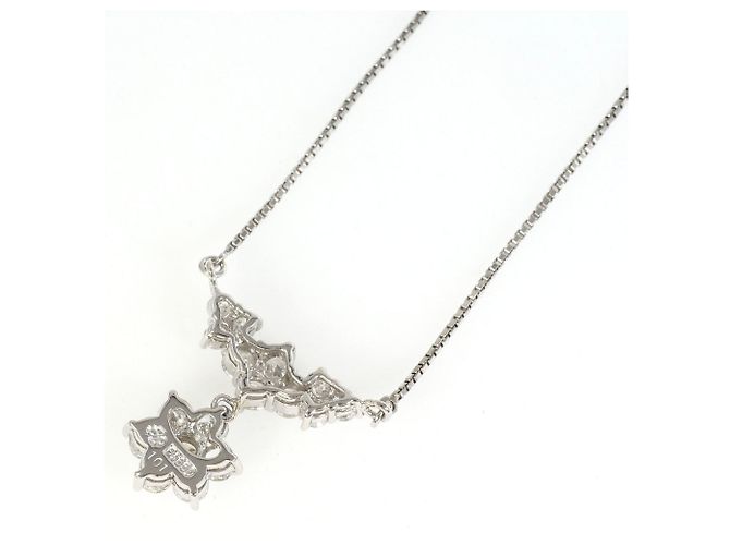 Autre Marque Collana in platino PT850 con diamante da 1.01ct - vista 3