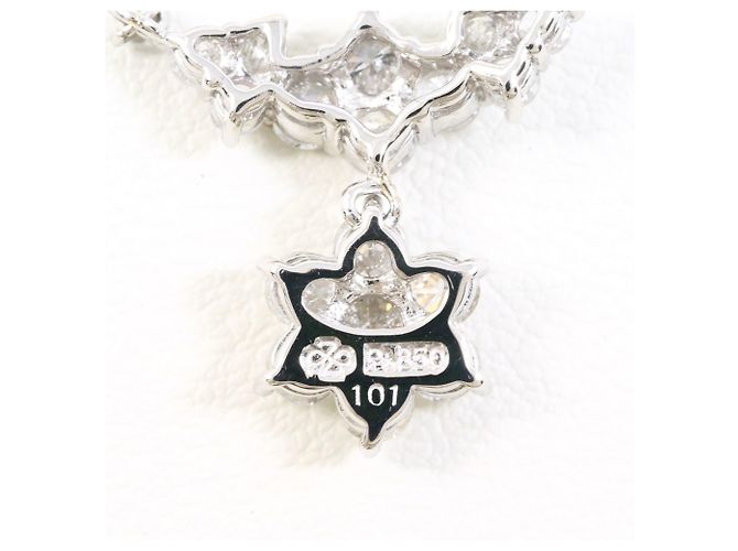 Autre Marque Collana in platino PT850 con diamante da 1.01ct - vista 4