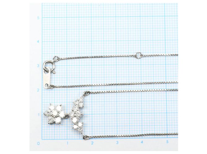 Autre Marque Collana in platino PT850 con diamante da 1.01ct - vista 5