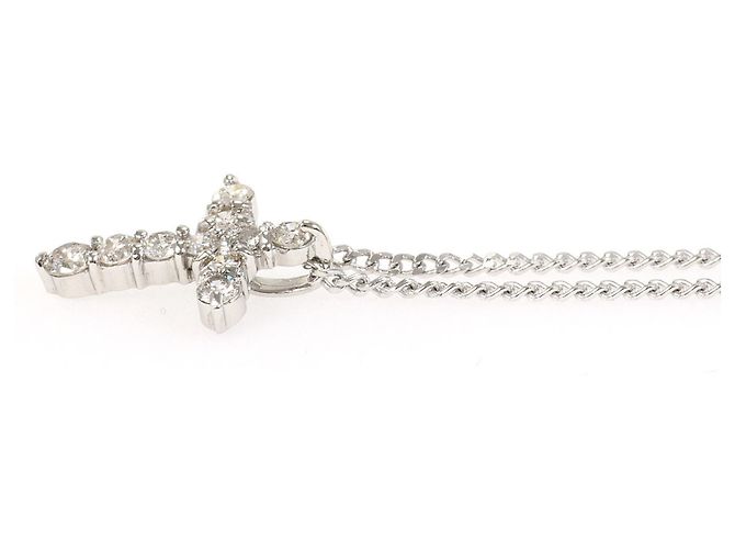 Autre Marque Collana in platino PT900 e diamanti - vista 2