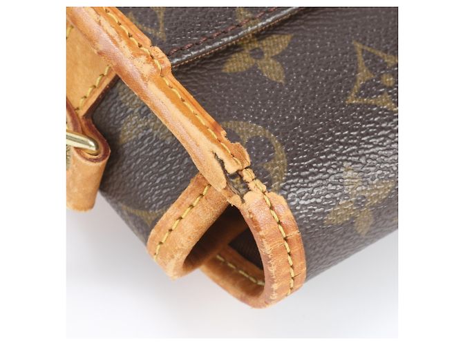 Borsa a tracolla Louis Vuitton Monogram Sologne in pelle - vista 11