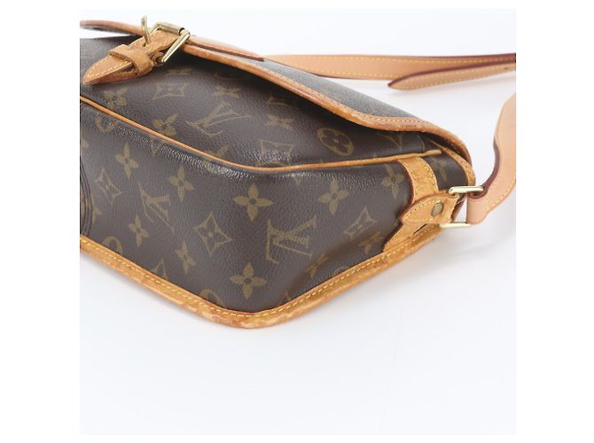 Borsa a tracolla Louis Vuitton Monogram Sologne in pelle - vista 4