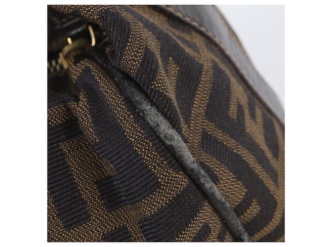 Borsa a pochette Fendi Zucca - vista 10