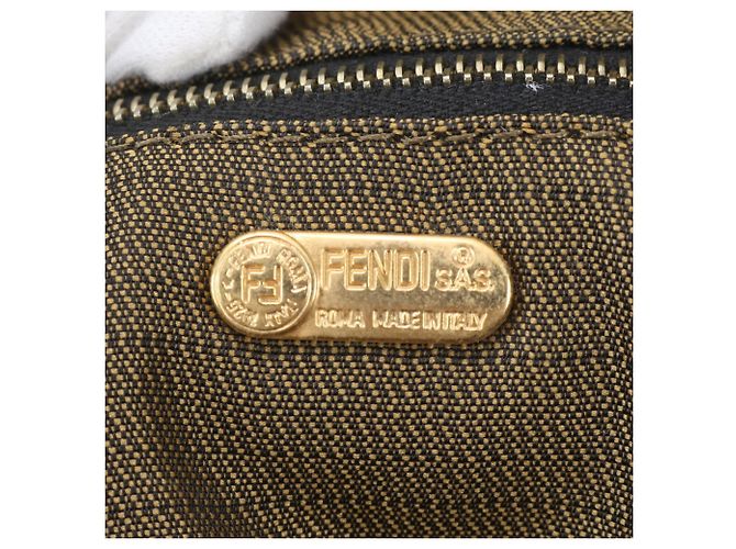 Borsa a pochette Fendi Zucca - vista 11