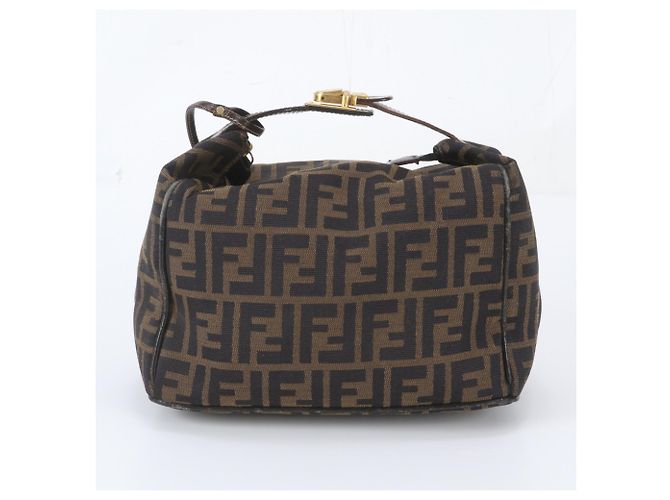 Borsa a pochette Fendi Zucca - vista 3