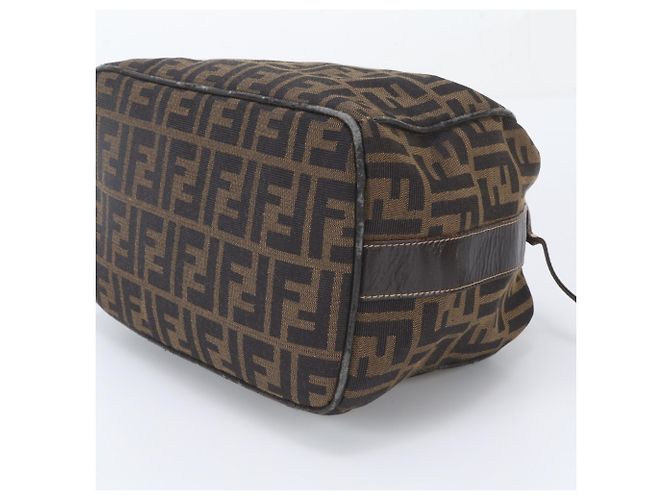 Borsa a pochette Fendi Zucca - vista 4