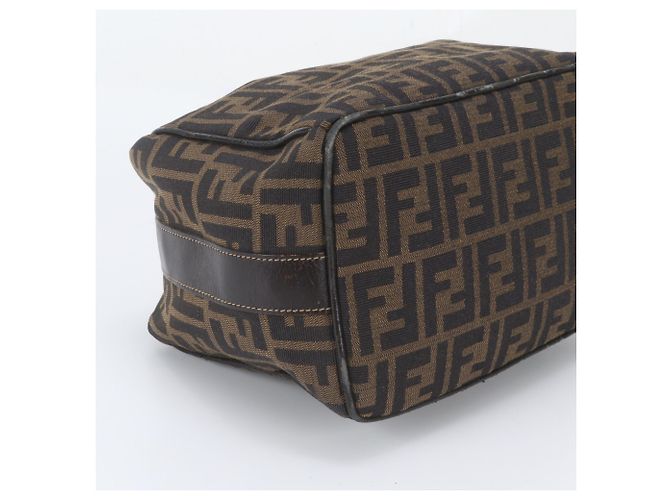 Borsa a pochette Fendi Zucca - vista 5