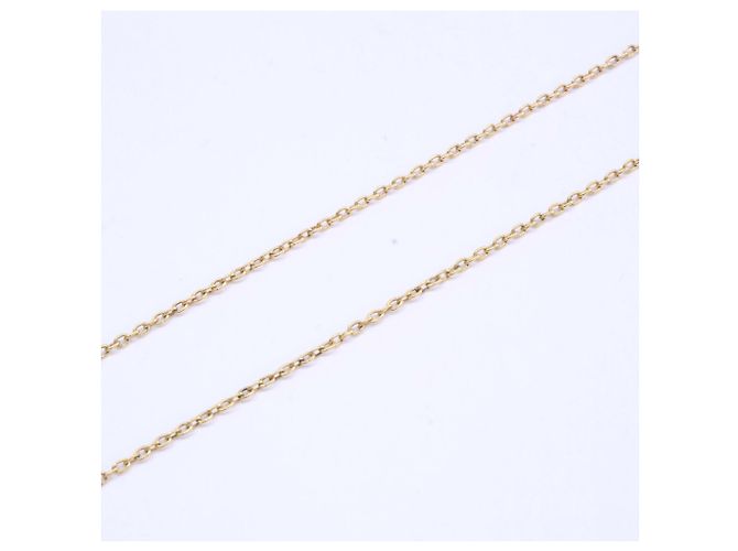 Collana con pendente a cuore in oro giallo e diamanti Christian Dior - vista 7