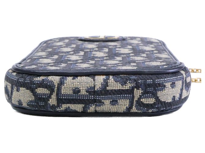 Borsa a tracolla Christian Dior Oblique Jacquard - vista 3