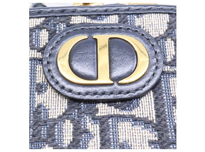 Borsa a tracolla Christian Dior Oblique Jacquard - vista 7