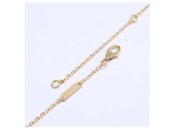 Collana Pendente Van Cleef & Arpels Vintage Alhambra Onyx - vista 7