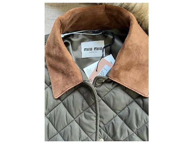 Miu Miu Gesteppte Jacke - Ansicht 10