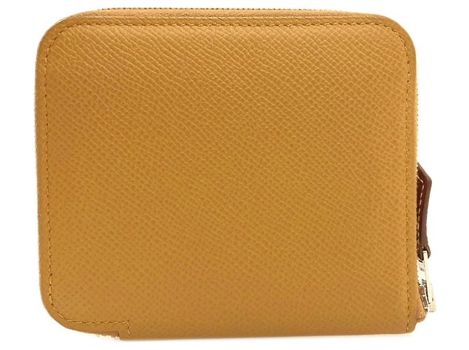 Hermès Cartera compacta bi-fold Hermes Azap de seda - vista 2