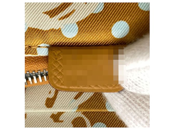 Hermès Cartera compacta bi-fold Hermes Azap de seda - vista 7