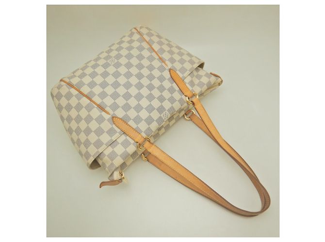 Borsa Tote Louis Vuitton Damier Azur Totally PM - vista 3