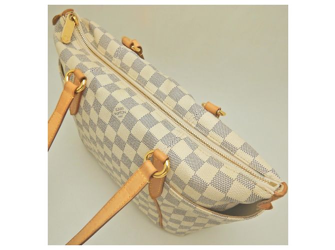 Borsa Tote Louis Vuitton Damier Azur Totally PM - vista 5
