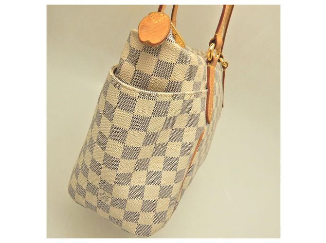 Borsa Tote Louis Vuitton Damier Azur Totally PM - vista 6