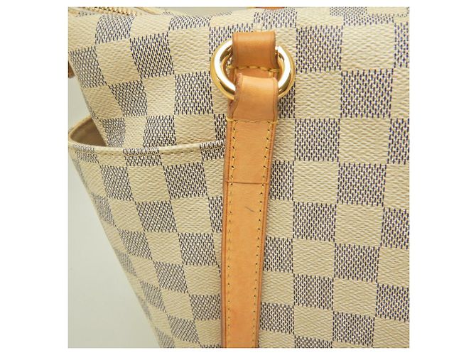 Borsa Tote Louis Vuitton Damier Azur Totally PM - vista 9