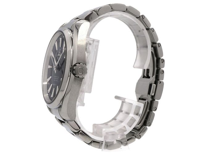 Orologio da uomo Omega Seamaster Aqua Terra quadrante blu navy - vista 2