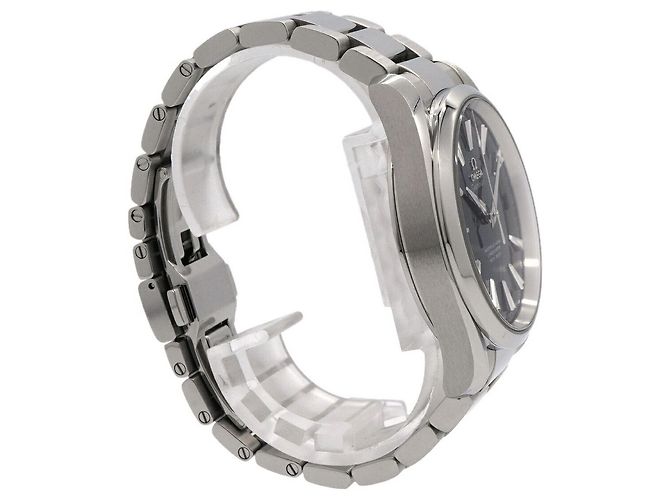 Orologio da uomo Omega Seamaster Aqua Terra quadrante blu navy - vista 3