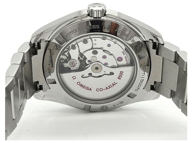Orologio da uomo Omega Seamaster Aqua Terra quadrante blu navy - vista 5