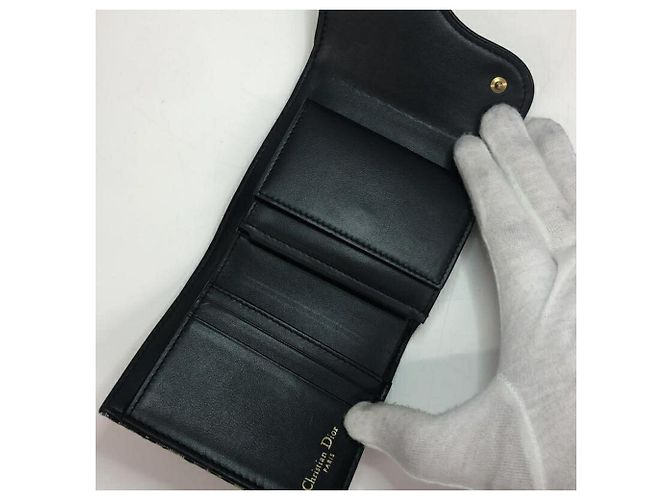 Cartera tri-fold Christian Dior Saddle Lotus - vista 3