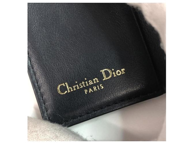 Cartera tri-fold Christian Dior Saddle Lotus - vista 7