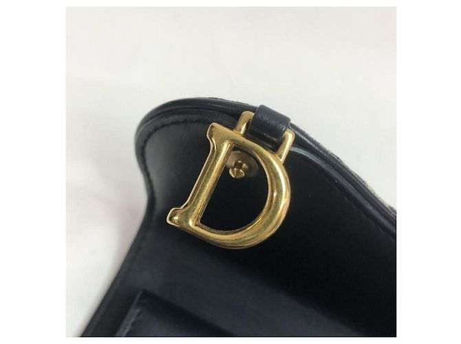 Cartera tri-fold Christian Dior Saddle Lotus - vista 8