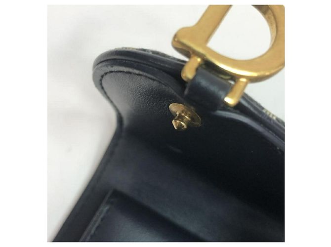 Cartera tri-fold Christian Dior Saddle Lotus - vista 9