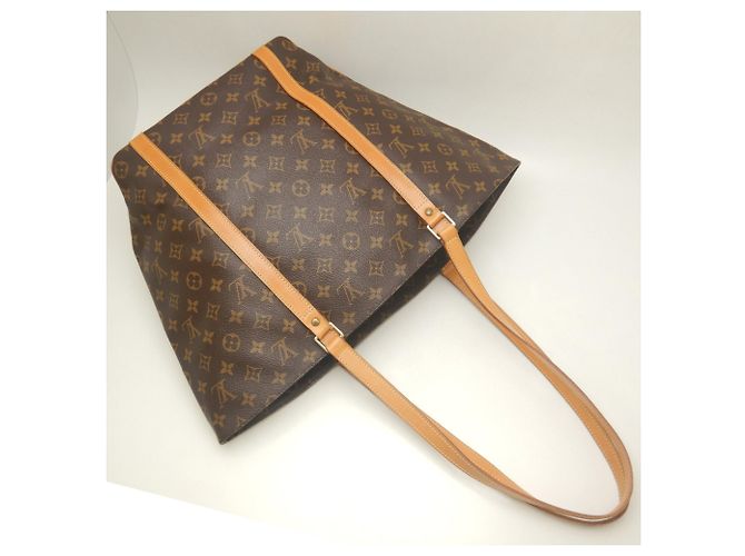LOUIS VUITTON Monogram Sac Shopping Tote Bag - vista 3