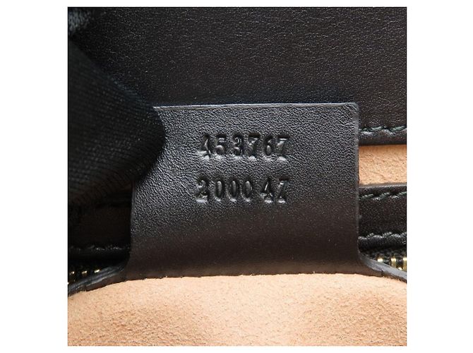 Borsa 2-Way GUCCI Bamboo Nymphaea - vista 10