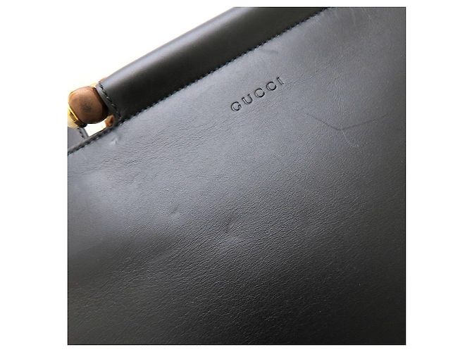 Borsa 2-Way GUCCI Bamboo Nymphaea - vista 17