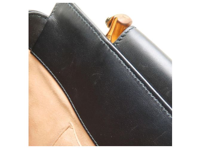 Borsa 2-Way GUCCI Bamboo Nymphaea - vista 7