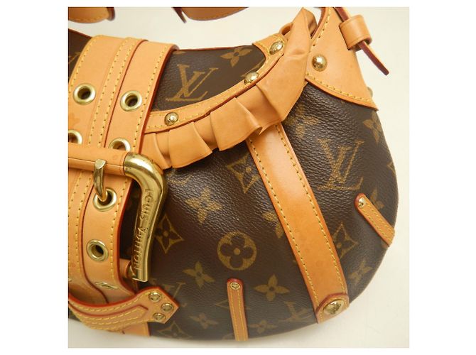 Borsa a tracolla Louis Vuitton Monogram Leonor - vista 11