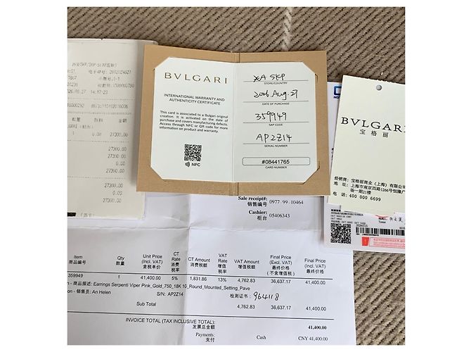 Orecchini Bulgari - vista 4