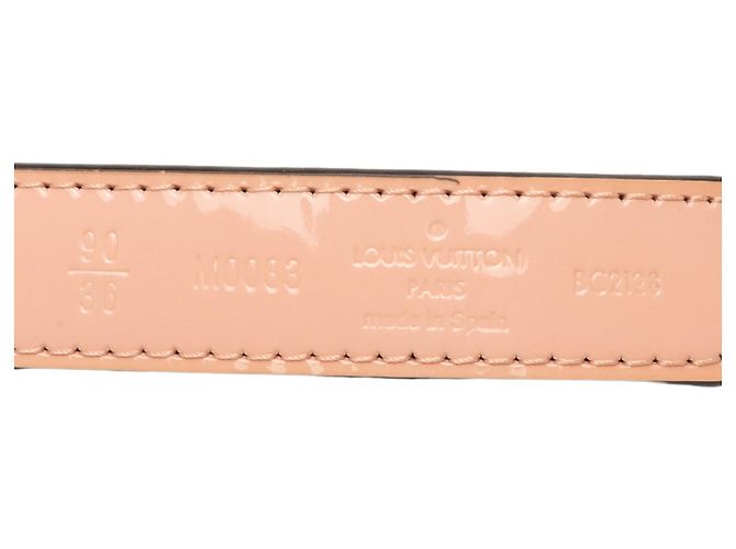 Louis Vuitton LV Circle Wendegürtel aus braunem Monogramm und Leder - Ansicht 4