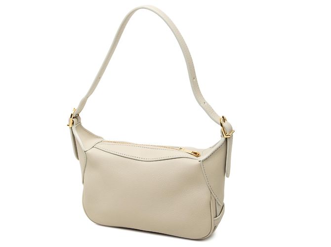 Céline Celine Borsa a tracolla Romy Mini in pelle di vitello grana morbida Marrone - vista 2
