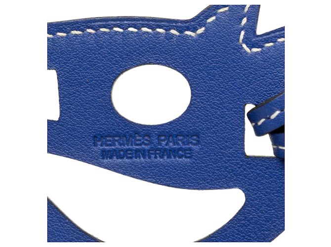 Hermès Blue Swift Paddock Cheval Charm - vista 3