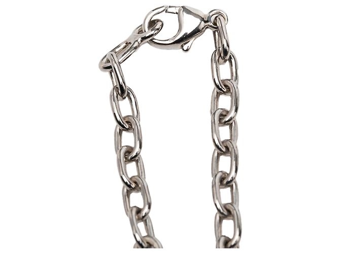 Portachiavi e charm logo Cartier in argento e ottone - vista 4