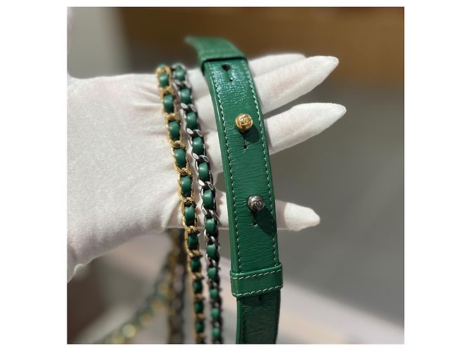 Borsa a tracolla Chanel
Pelle Verde - vista 7