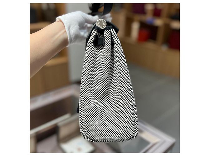 Hermès Hermes Herbag canvas leather - Ansicht 3