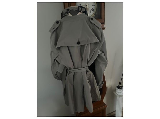 Trench Burberry Brit Algodón Beige - vista 2