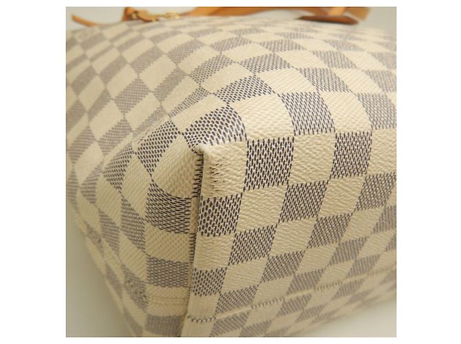 Borsa Tote Louis Vuitton Damier Azur Iena MM - vista 15
