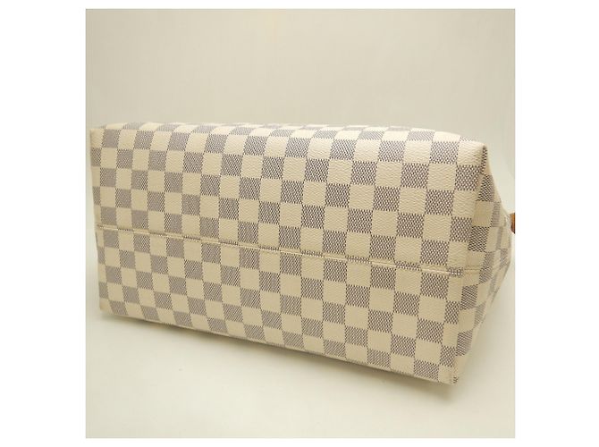 Borsa Tote Louis Vuitton Damier Azur Iena MM - vista 5