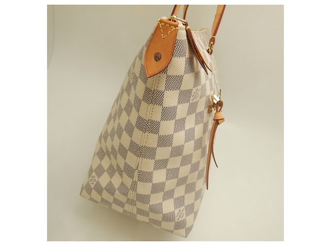 Borsa Tote Louis Vuitton Damier Azur Iena MM - vista 9