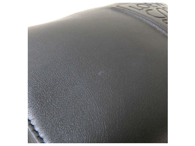 Borsa a tracolla camera Loewe Mini in pelle di vitello satinata - vista 13
