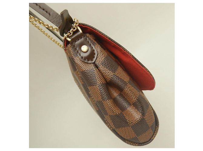 Borsa a spalla Louis Vuitton Damier Favorite MM - vista 8
