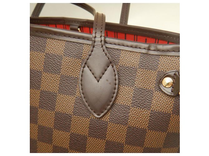 Borsa Tote Louis Vuitton Damier Neverfull PM - vista 11